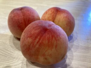 福島県産の桃