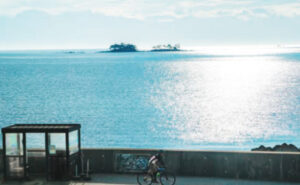 富山湾岸サイクリングコースの画像