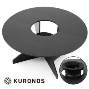 KURONOS 黒円卓テーブルの画像
